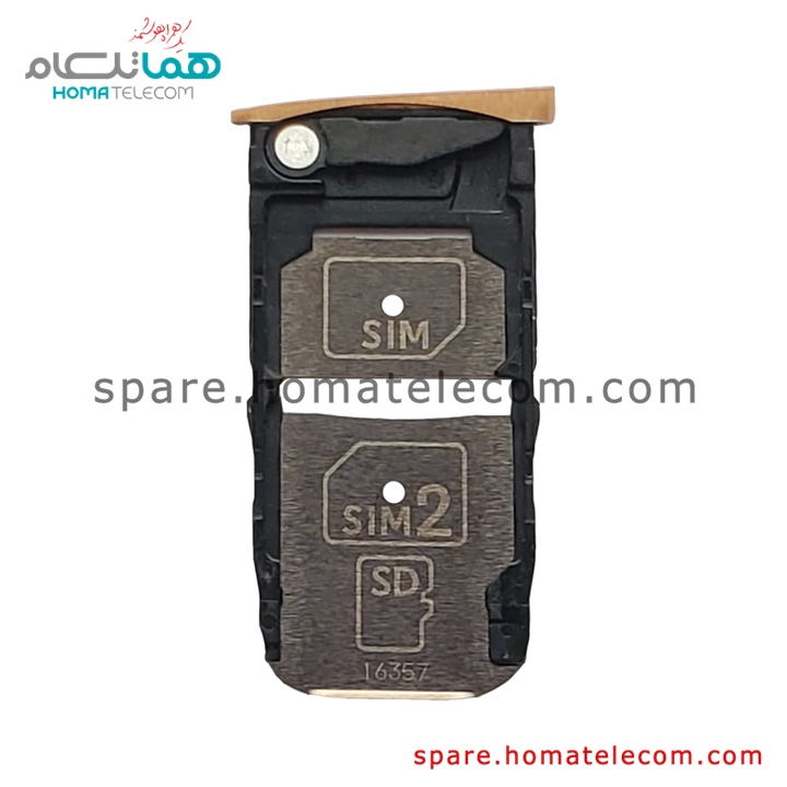 خشاب سیم کارت موتورولا (در حد نو) – SIM Tray Dual SIM Moto Z SIM Tray Dual SIM Used – Motorola Moto Z